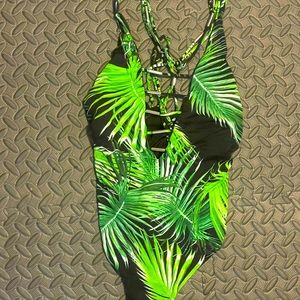 Small Tinibikini one piece floral swimsuit